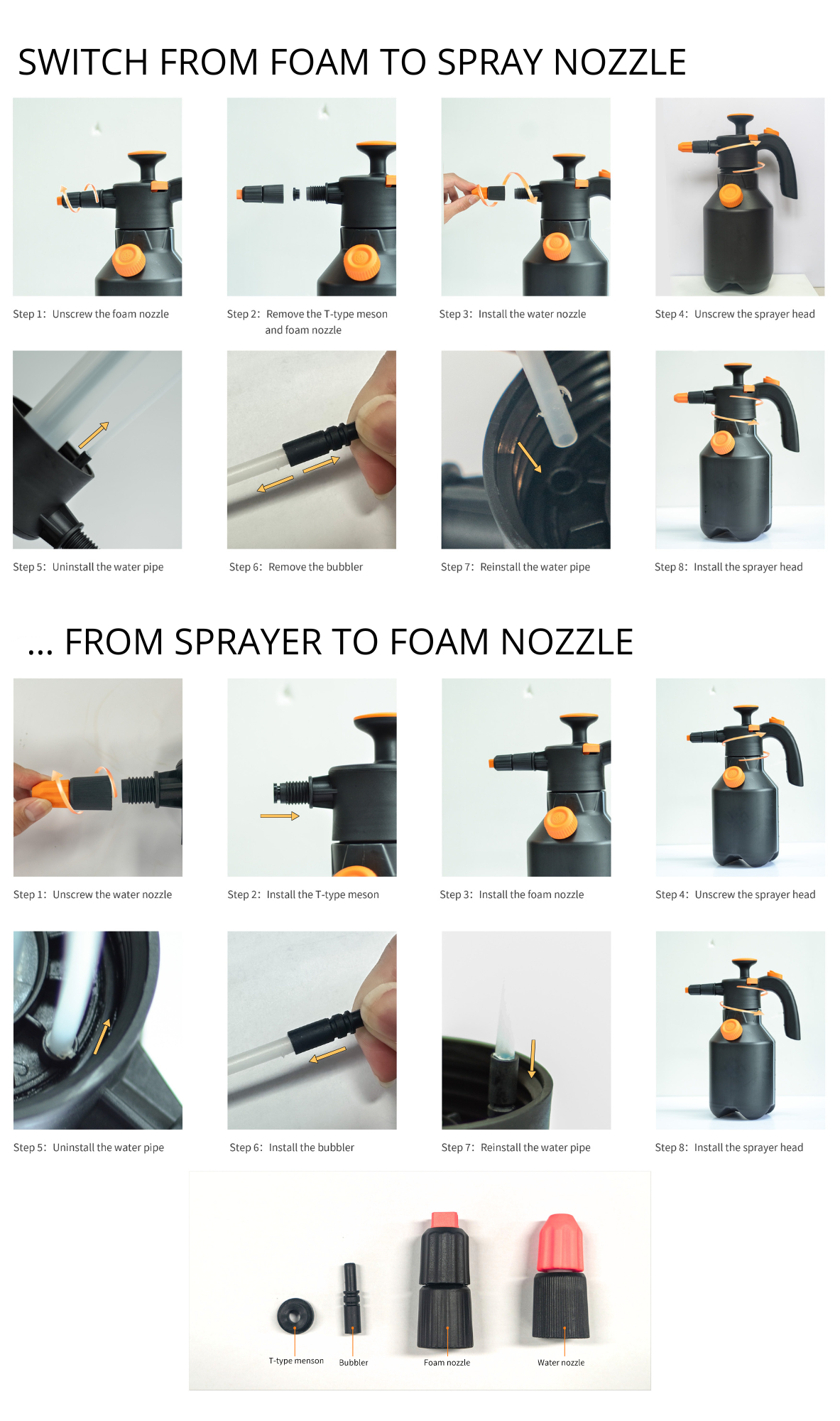 ACME 2.0 - 2in1 FOAMER & SPRAYER - BOTTLES, SPRAYERS AND DISPENSERS - D-Tail Lab