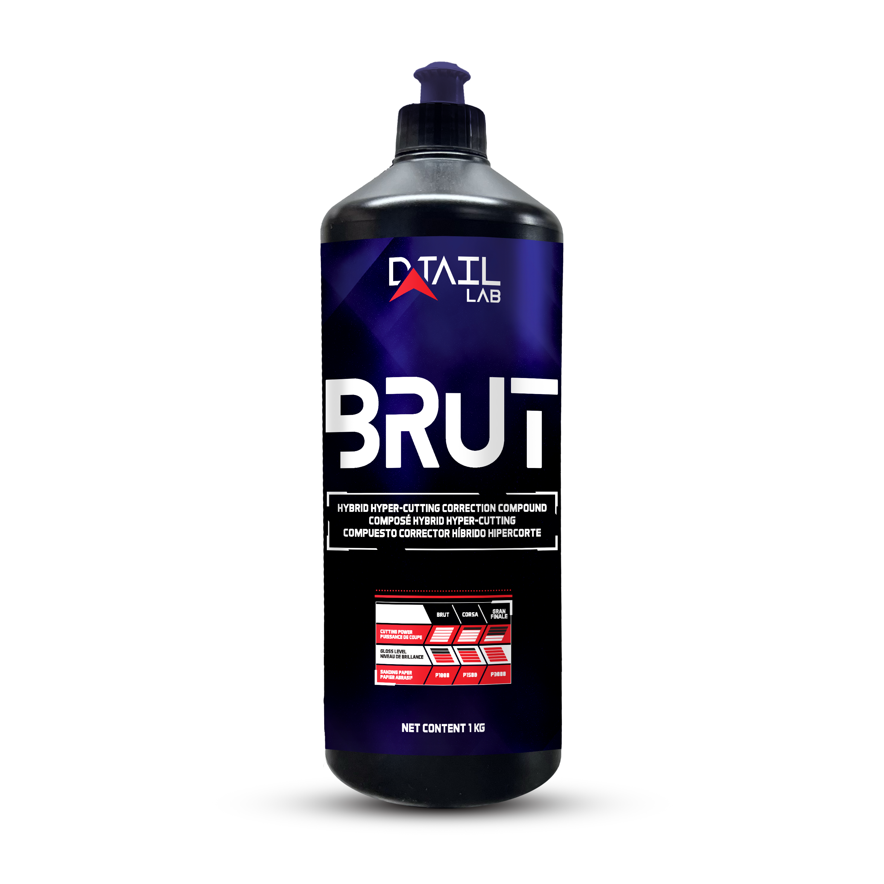 BRUT Hypercut Correction Compound - COMPOUNDS AND POLISH - D-Tail Lab