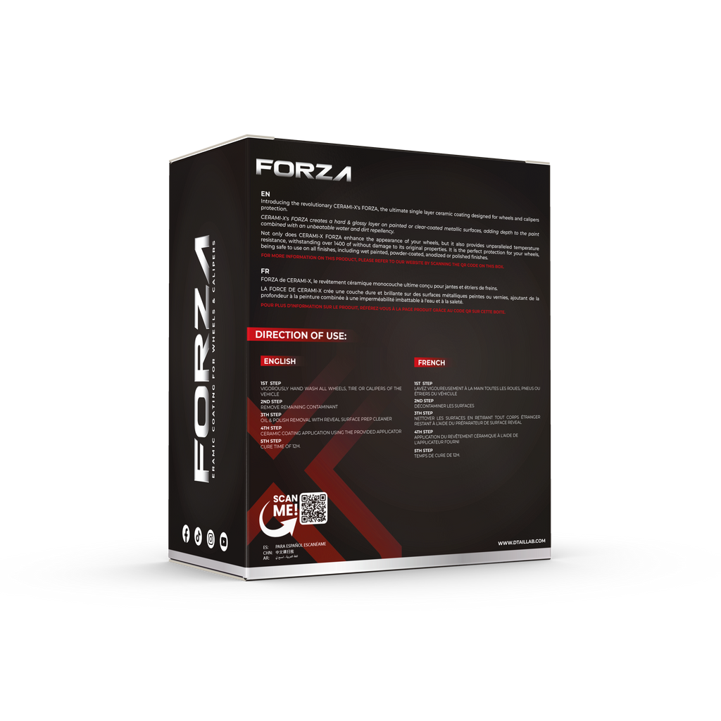 CERAMI-X FORZA Ceramic Coating for Wheels & Calipers - CERAMIC COATING - D-Tail Lab