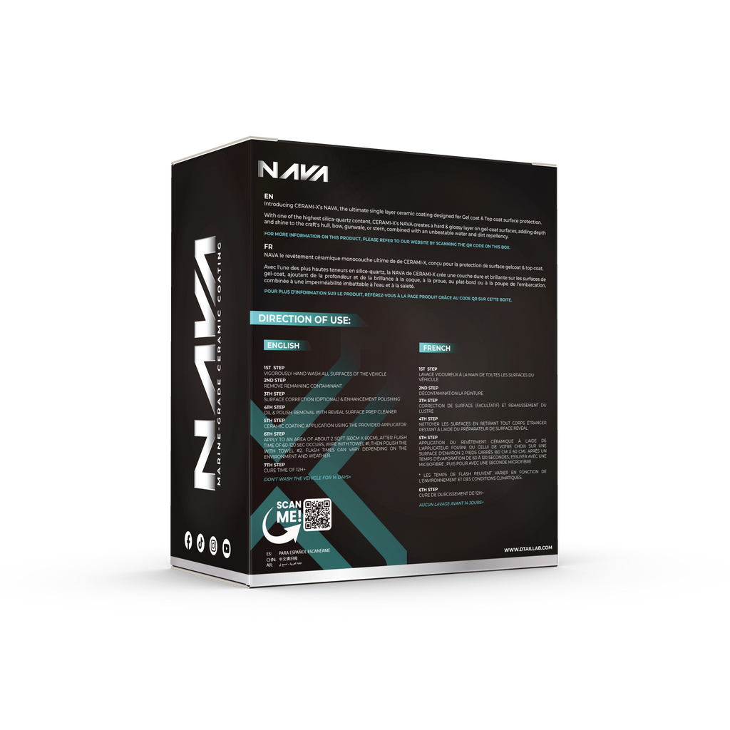 CERAMI-X NAVA Marine-Grade Ceramic Coating - CERAMIC COATING - D-Tail Lab