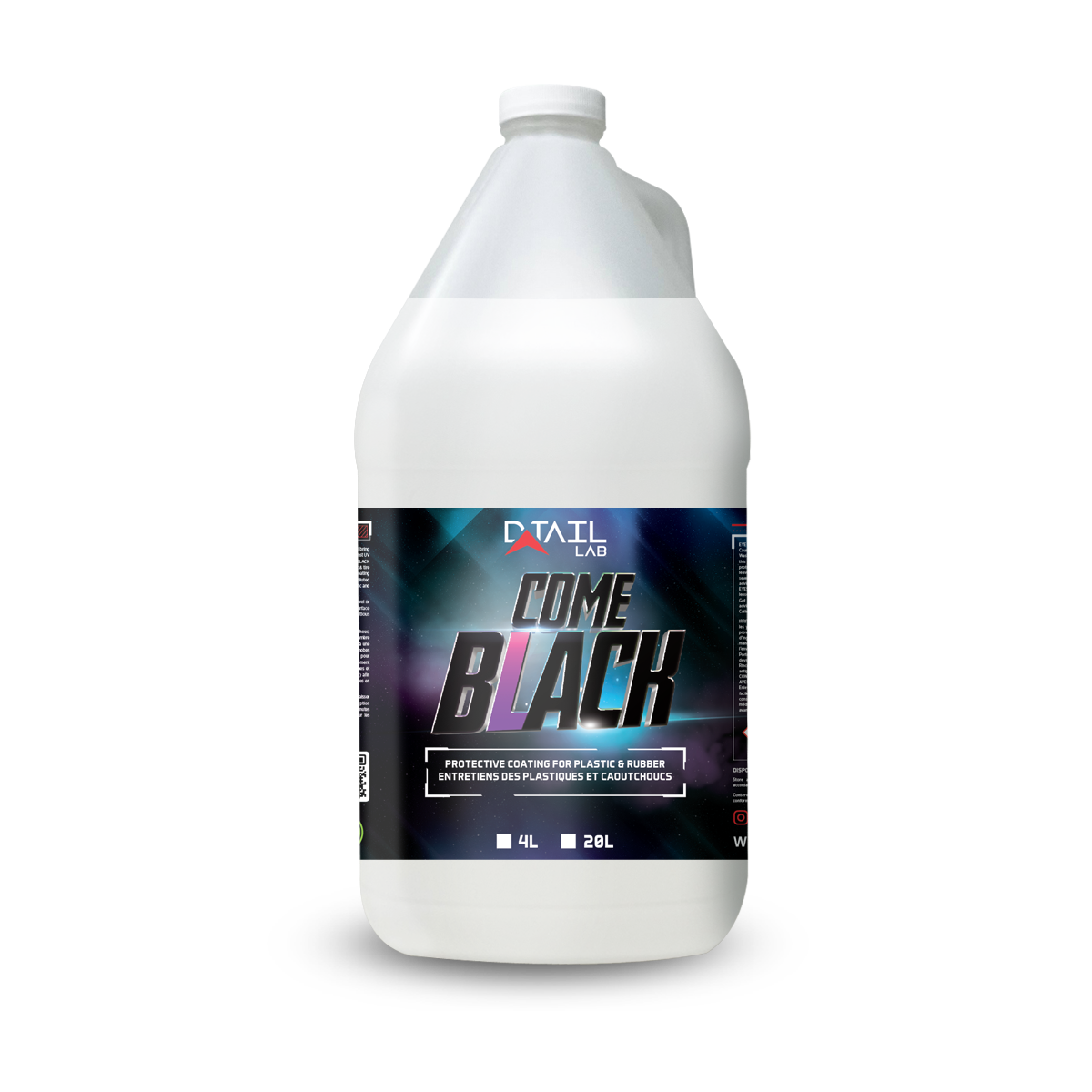 COMEBLACK Plastic & Rubber Trim Coating - PLASTIC, RUBBER, VINYL & TIRE - D-Tail Lab