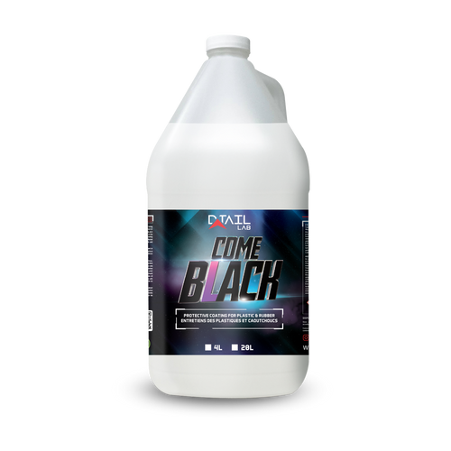 COMEBLACK Plastic & Rubber Trim Coating - PLASTIC, RUBBER, VINYL & TIRE - D-Tail Lab
