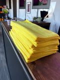 Yellow Microfibre 20 pack