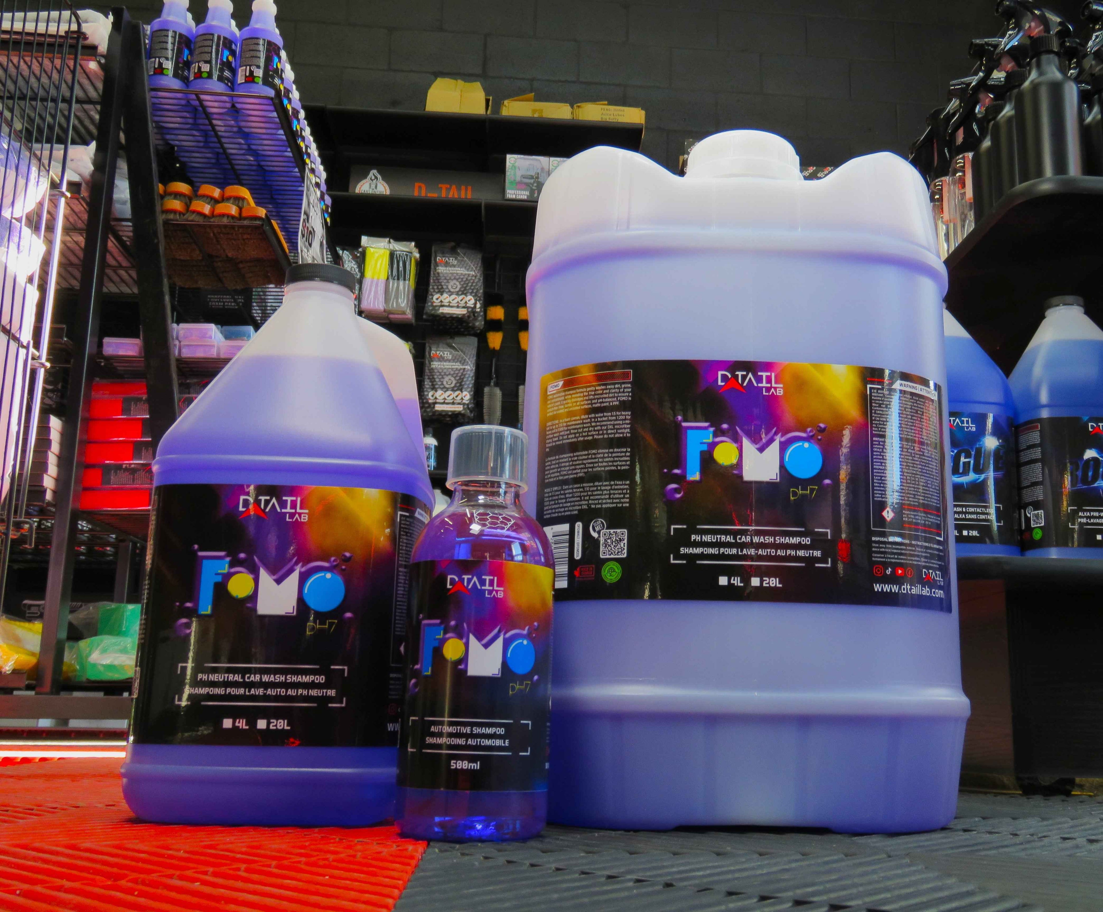 FOMO pH Neutral Car Wash Shampoo - SOAPS & SHAMPOOS - D-Tail Lab