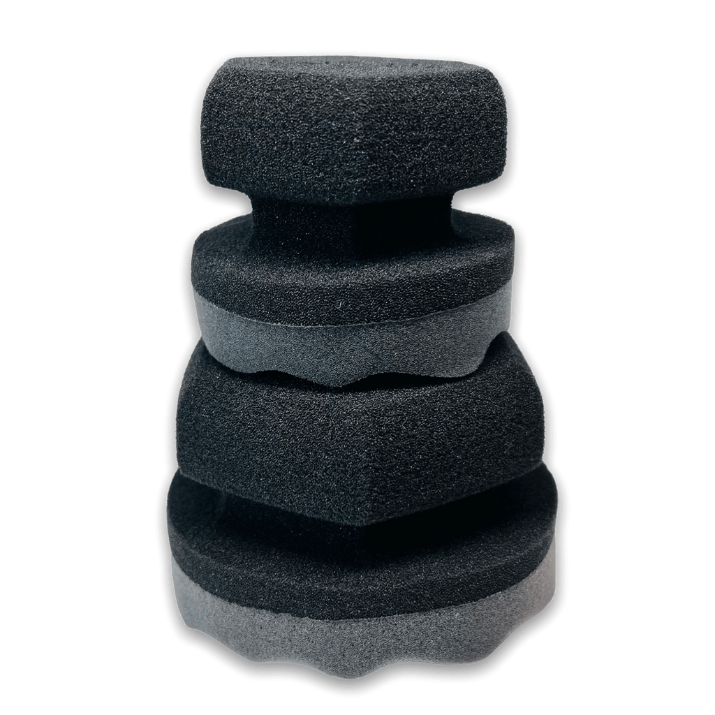 Foam Hex Tire & Trim Applicator - APPLICATORS - D-Tail Lab