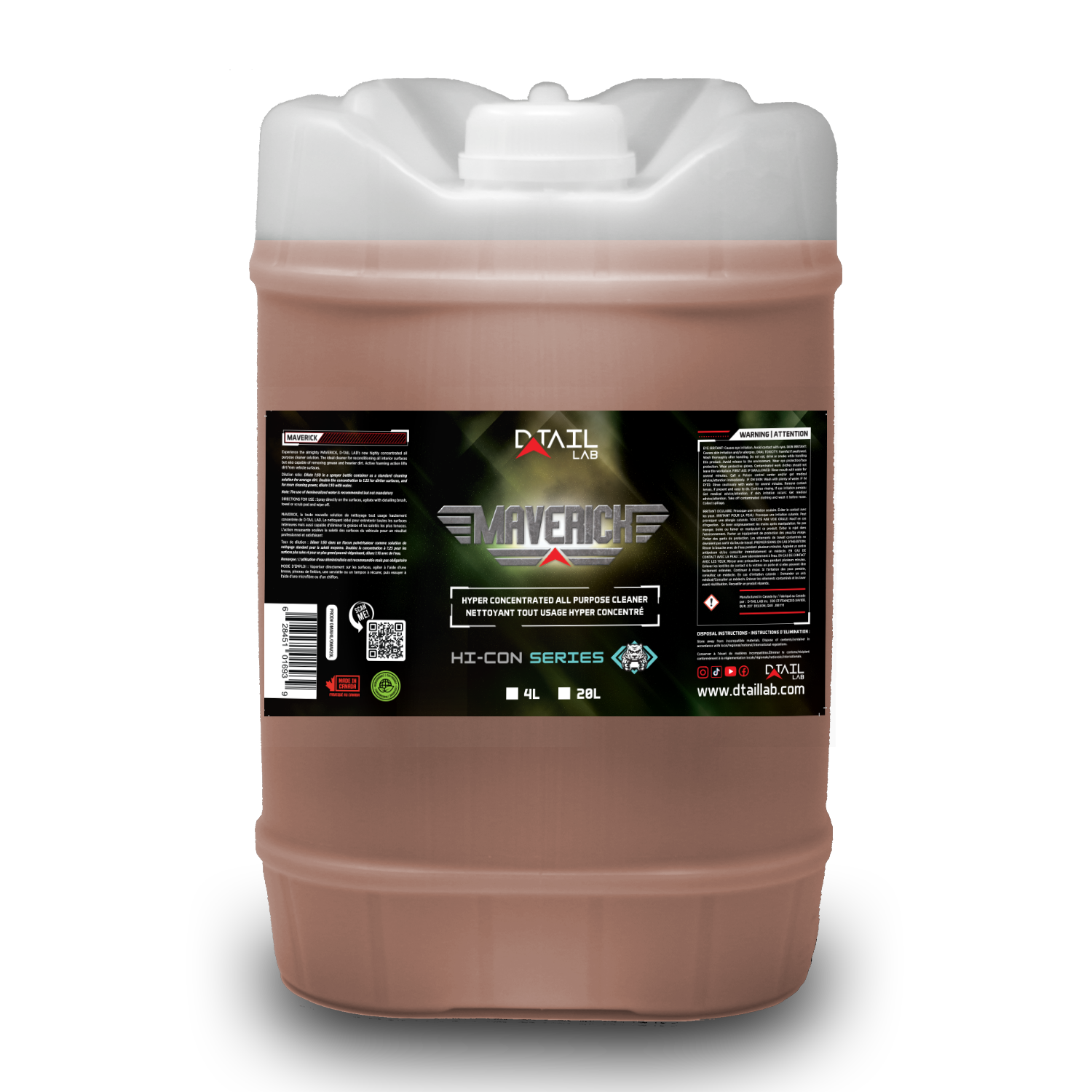 MAVERICK Premium Interior Multi-Purposes Cleaner - HI-Con Series - ALL PURPOSE CLEANERS - D-Tail Lab