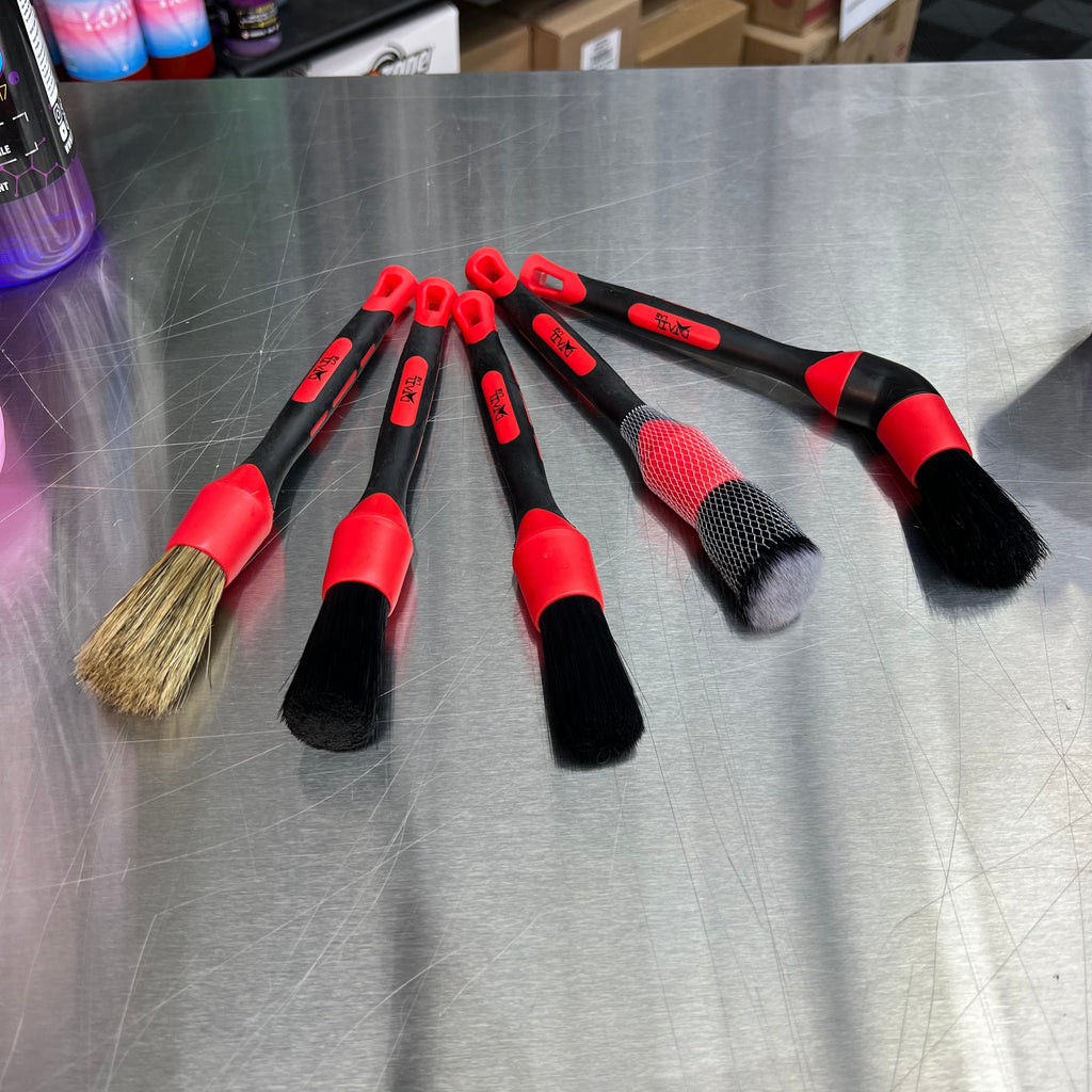 Multi-Purposes Detailing Brush Set (5-pcs) - BRUSHES - D-Tail Lab