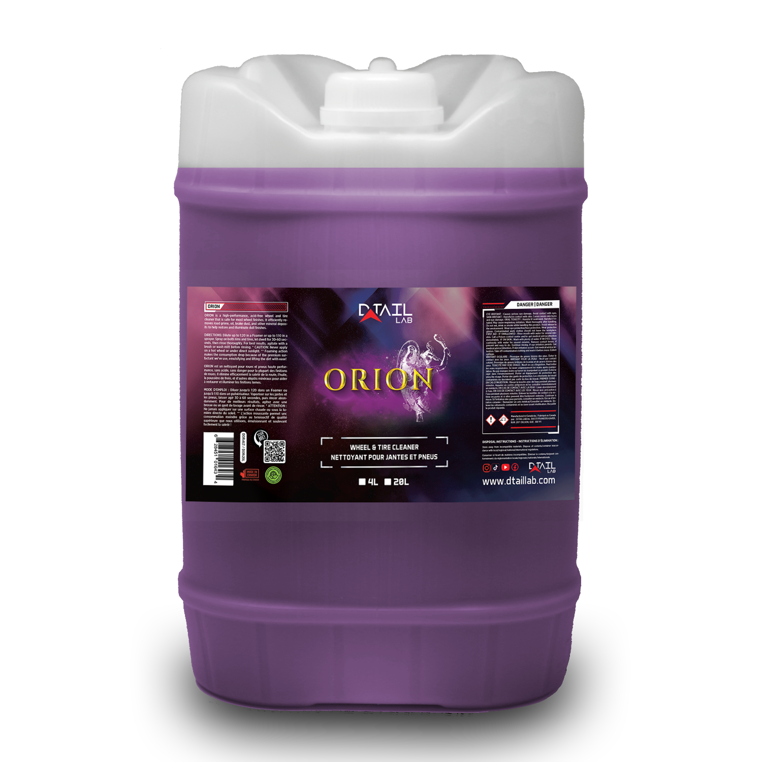 ORION Wheel & Tire Cleaner - WHEEL CLEANERS - D-Tail Lab