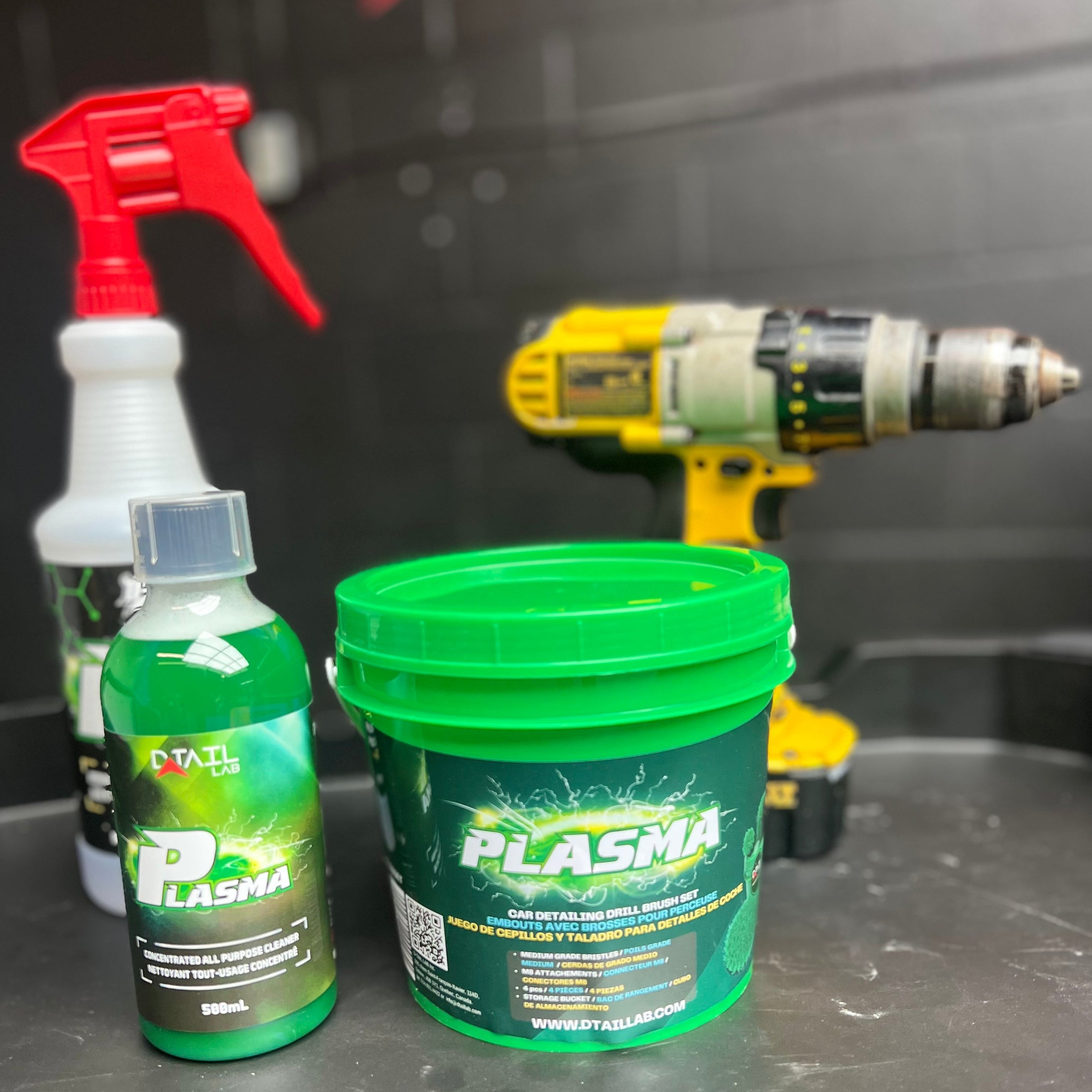 PLASMA Drill Brush Set - BRUSHES - D-Tail Lab
