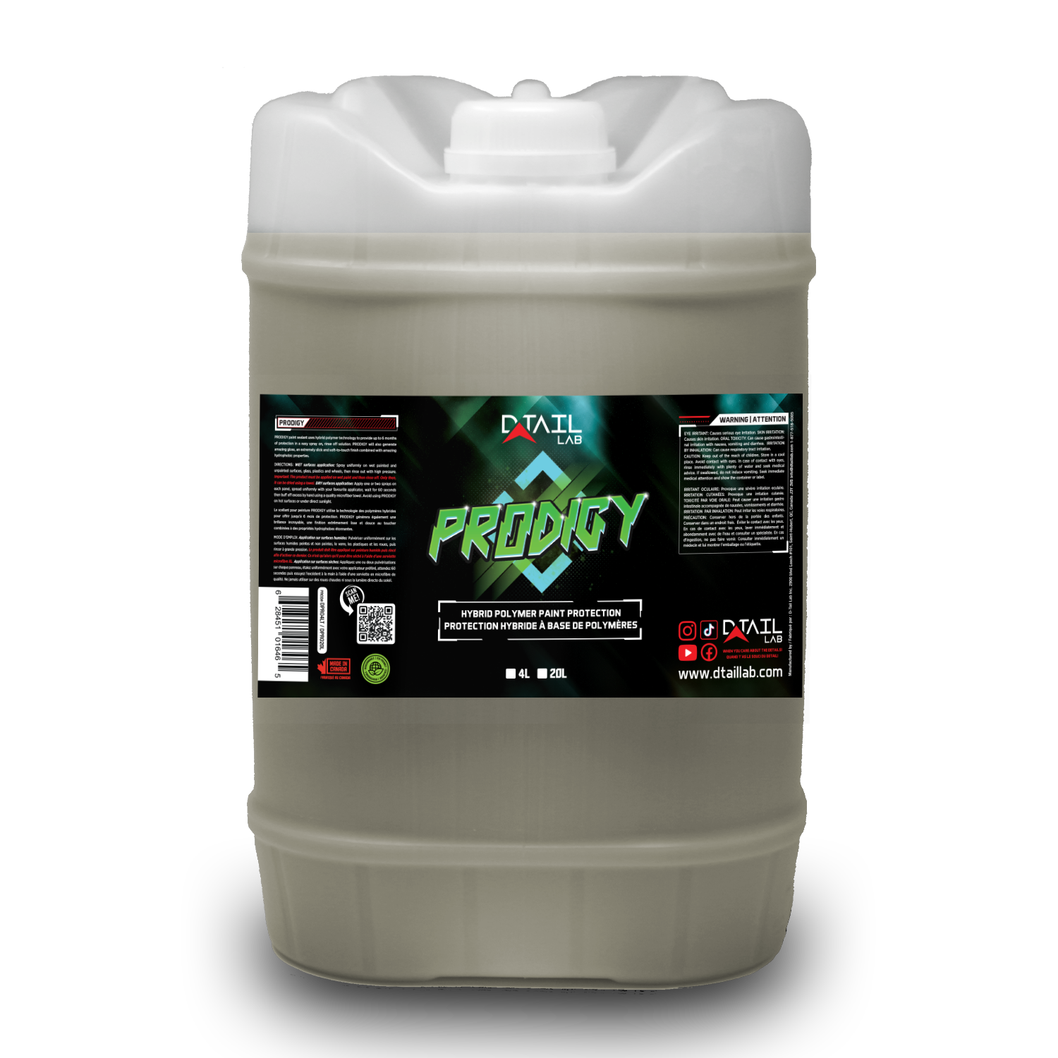 PRODIGY - Hybrid SiO2 Wet Coat Sealant - PAINT PROTECTION & WAX - D-Tail Lab