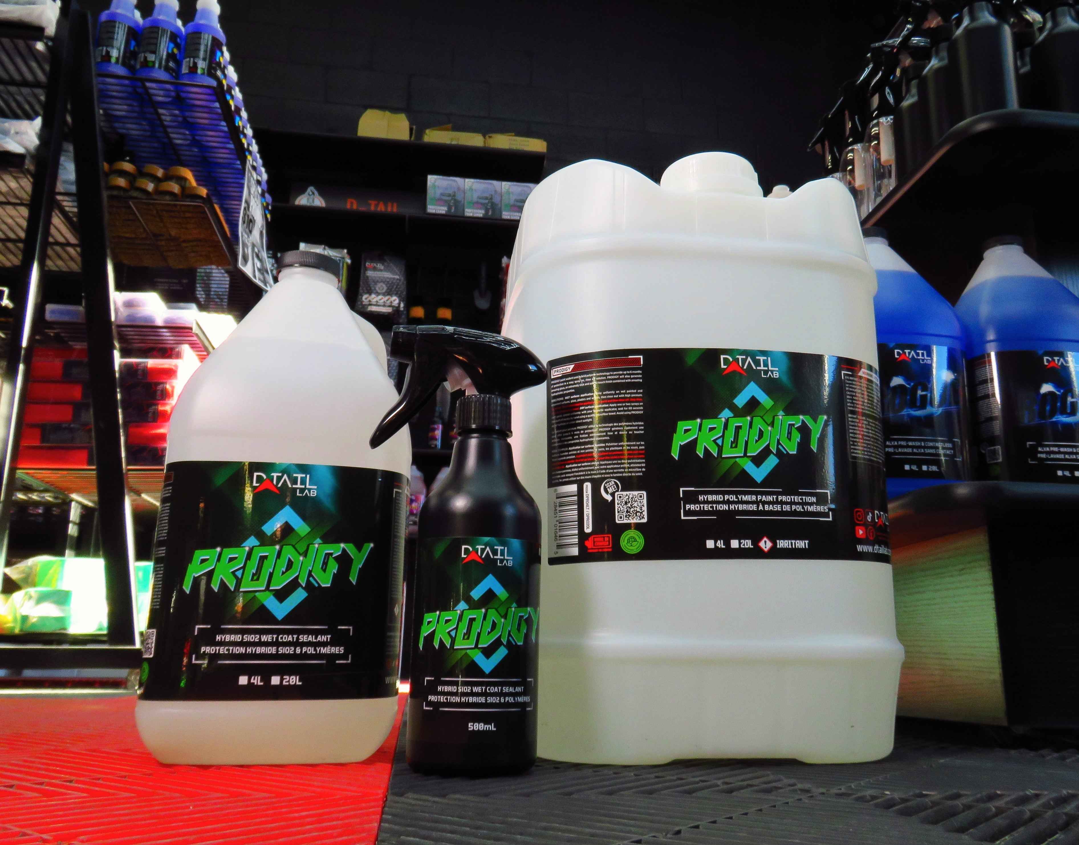 PRODIGY - Hybrid SiO2 Wet Coat Sealant - PAINT PROTECTION & WAX - D-Tail Lab