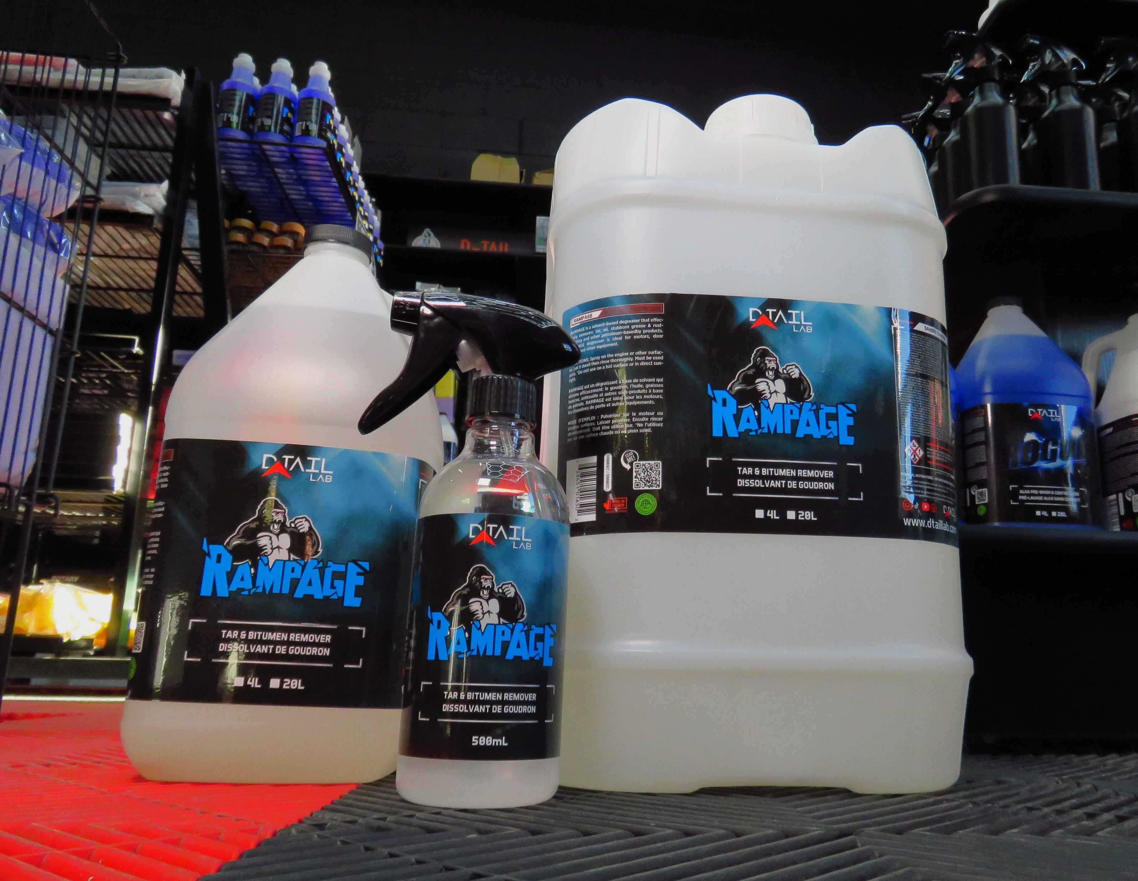 RAMPAGE Tar & Bitumen Remover - SOLVENT & DEGREASERS - D-Tail Lab