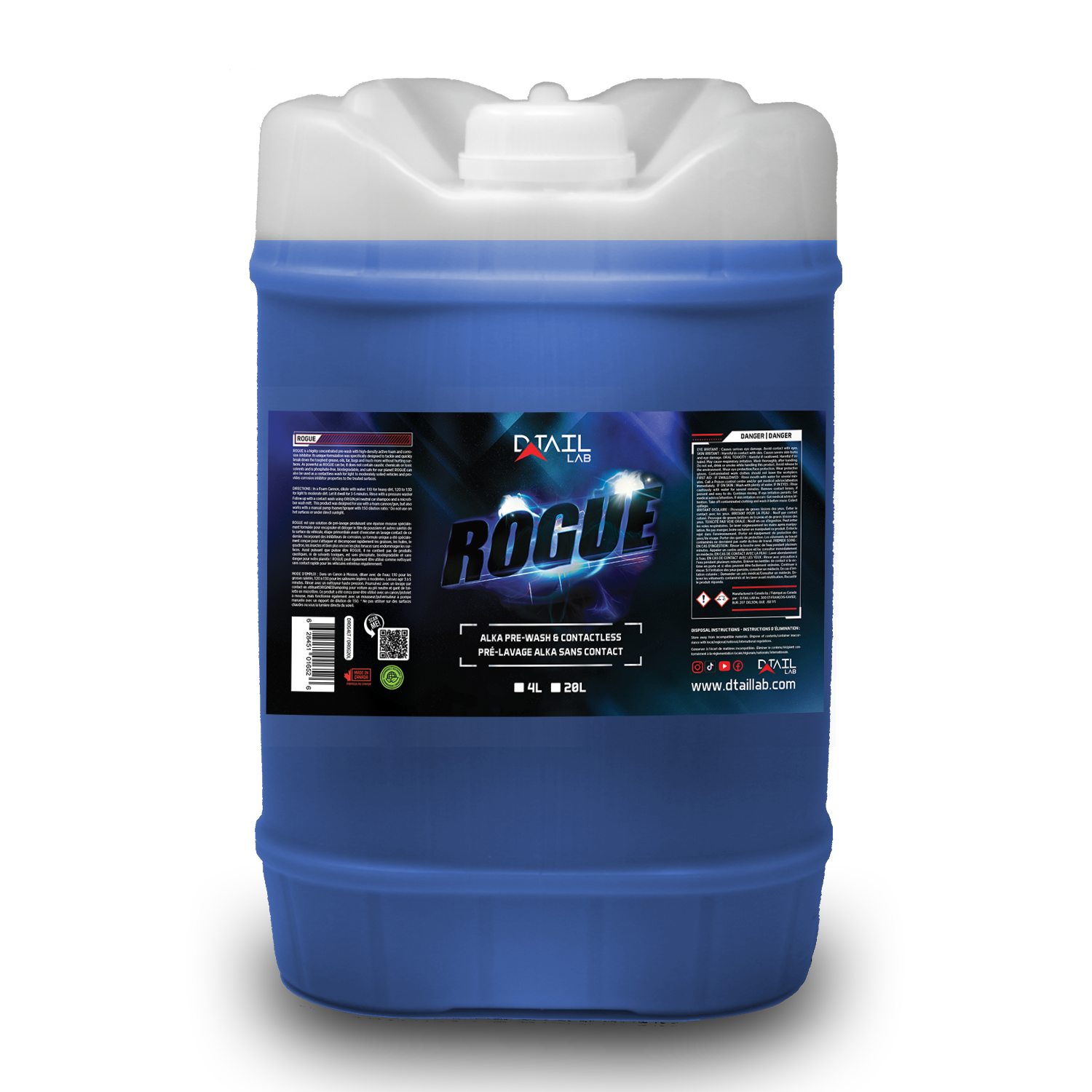 ROGUE Contactless Alka Pre-Wash - SOAPS & SHAMPOOS - D-Tail Lab
