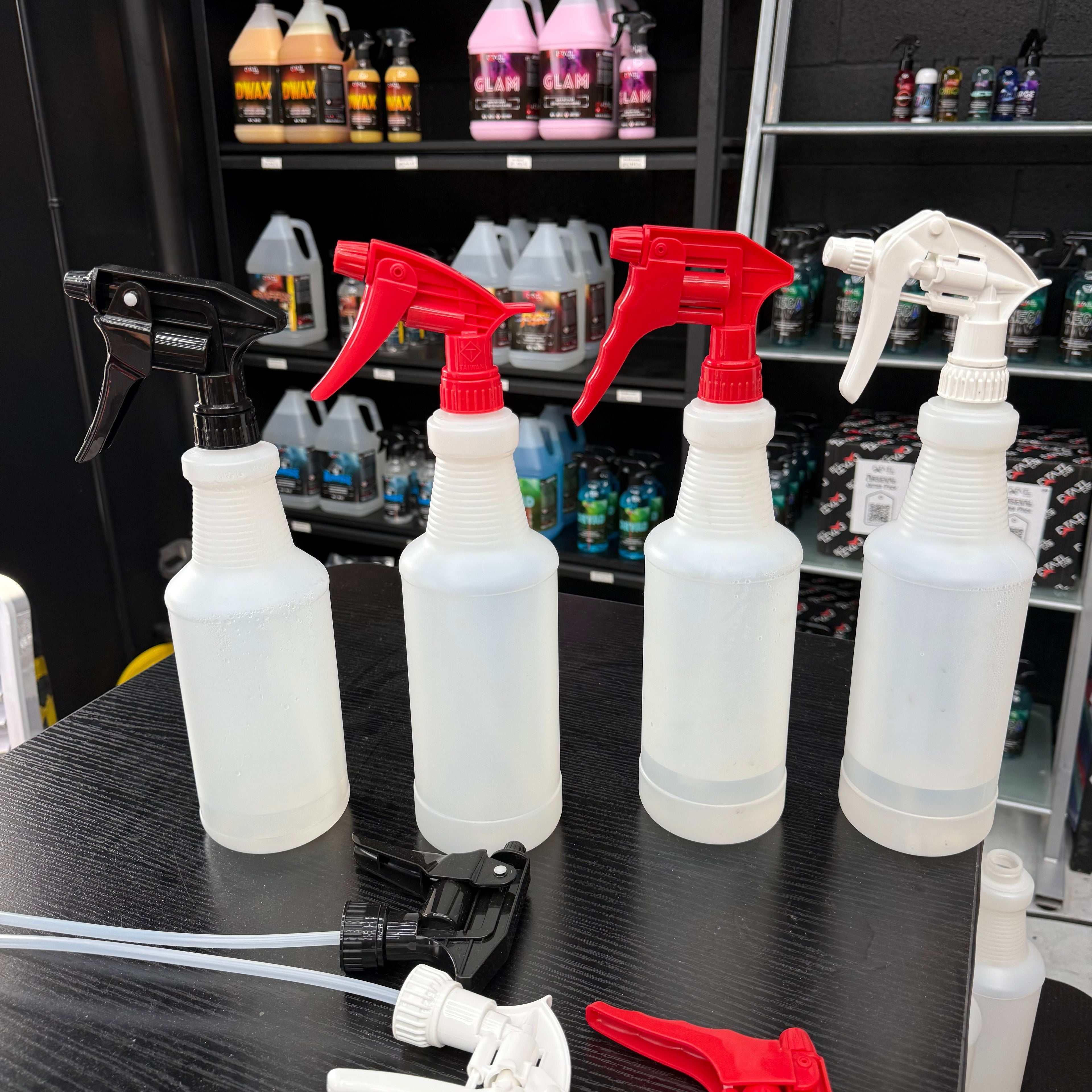 Red High-Output Heavy-Duty & Chemical Resistant Trigger Sprayer 28/400 - BOTTLES, SPRAYERS AND DISPENSERS - D-Tail Lab