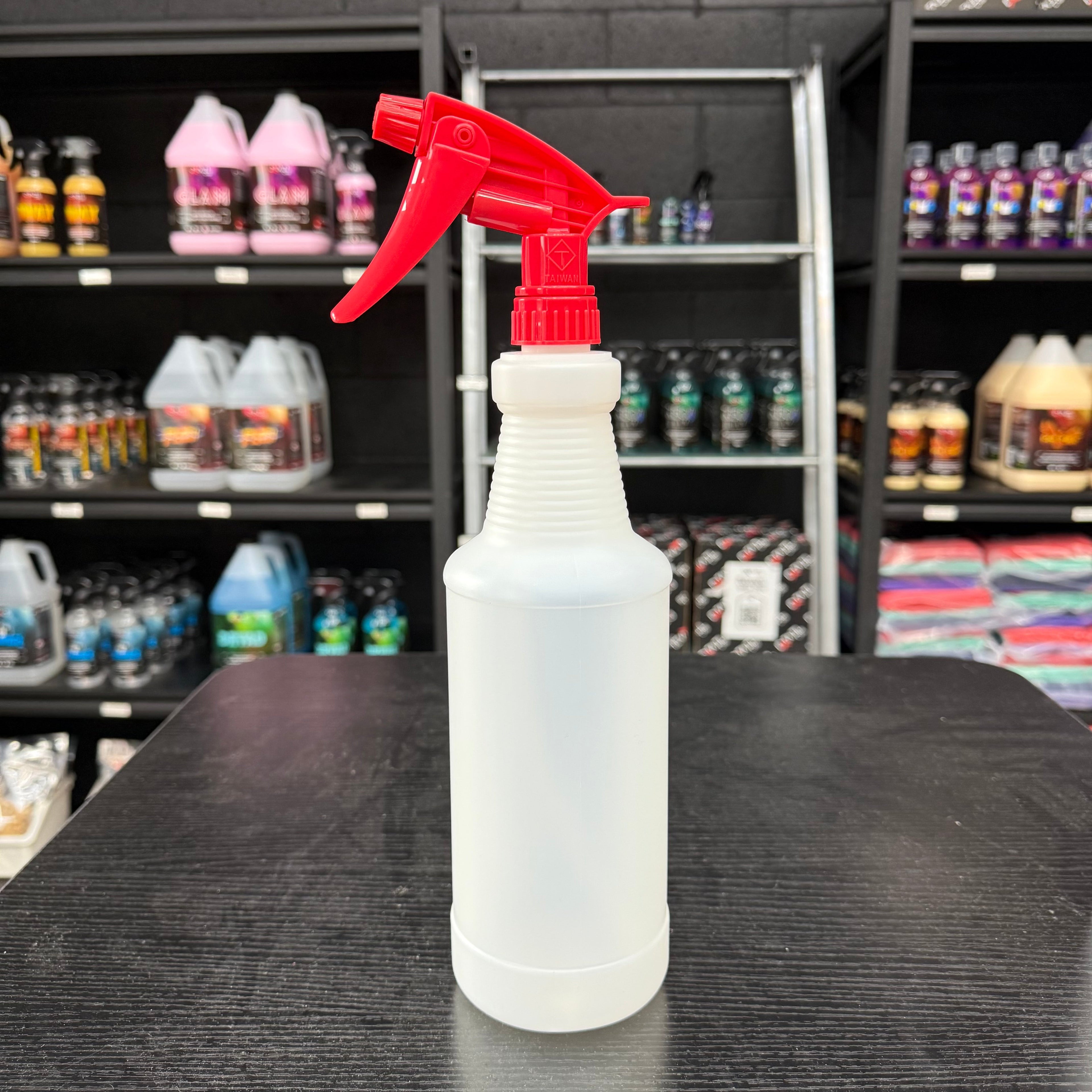 Red High-Output Heavy-Duty & Chemical Resistant Trigger Sprayer 28/400 - BOTTLES, SPRAYERS AND DISPENSERS - D-Tail Lab