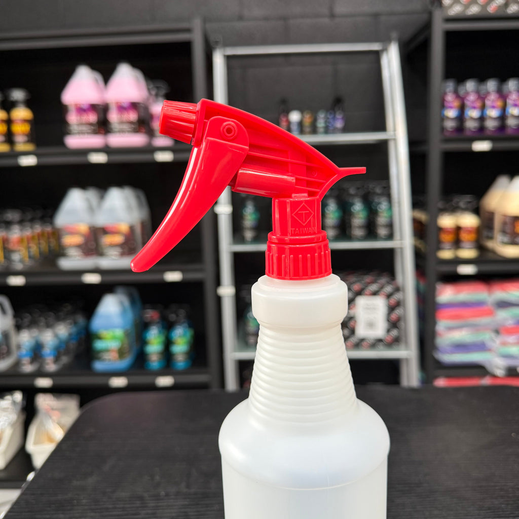 Red High-Output Heavy-Duty & Chemical Resistant Trigger Sprayer 28/400 - BOTTLES, SPRAYERS AND DISPENSERS - D-Tail Lab