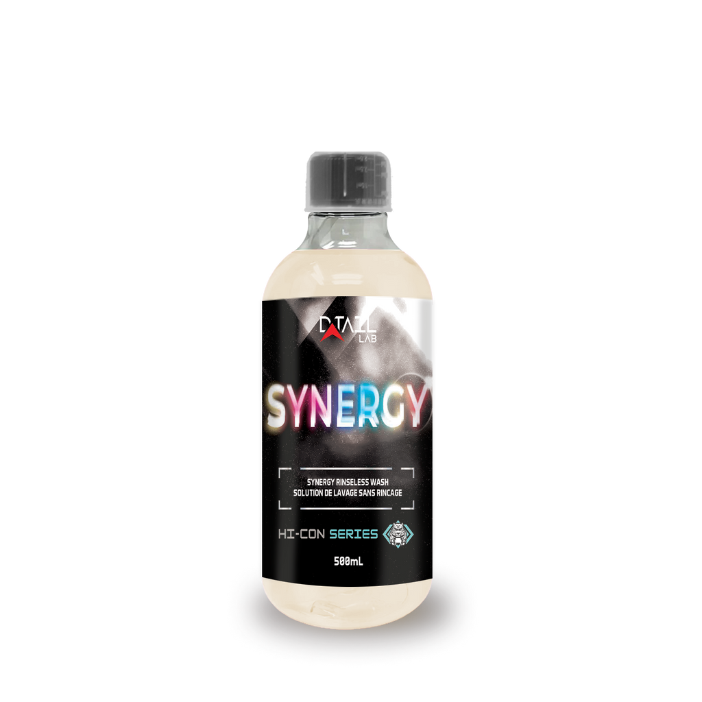 SYNERGY Rinseless Wash Concentrate - HI-Con Series - RINSE LESS & WATER LESS - D-Tail Lab