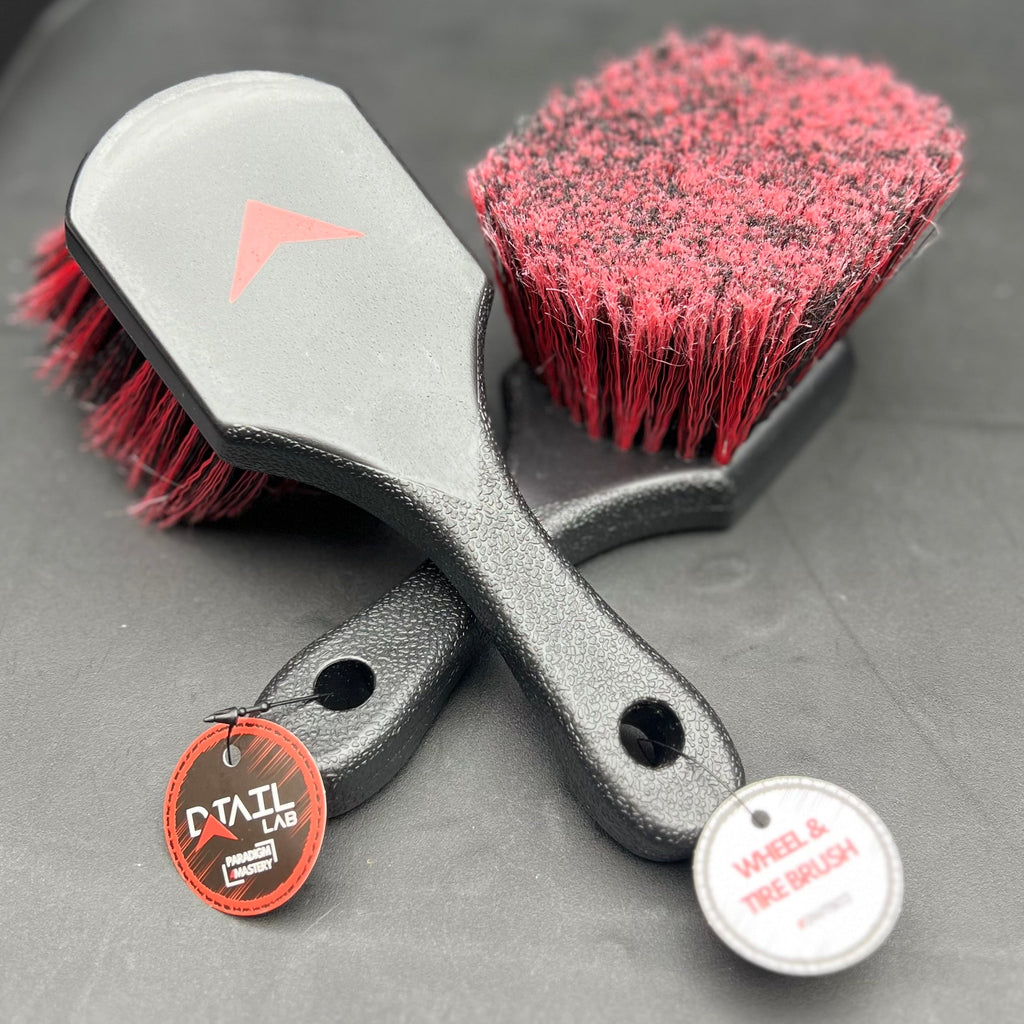 Wheel & Tire Cleaning Brush - BRUSHES - D-Tail Lab