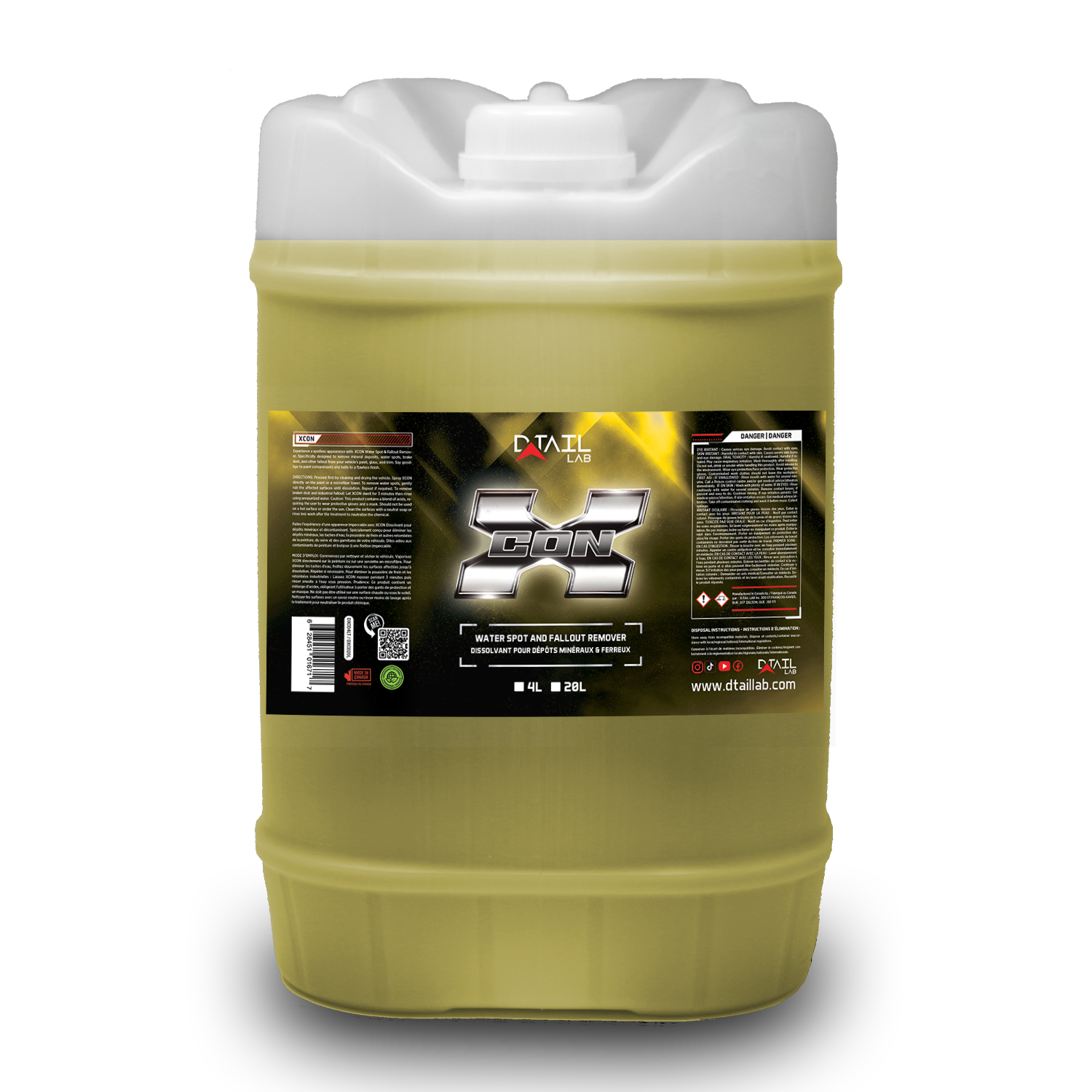 XCON Water Spot & Fallout Remover - PAINT DECONTAMINATION - D-Tail Lab